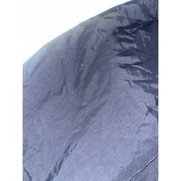 Eddie Bauer Black Fleece Lined Nylon Windbreaker Rain Jacket Coat Men's Large L - Picture 8 of 10